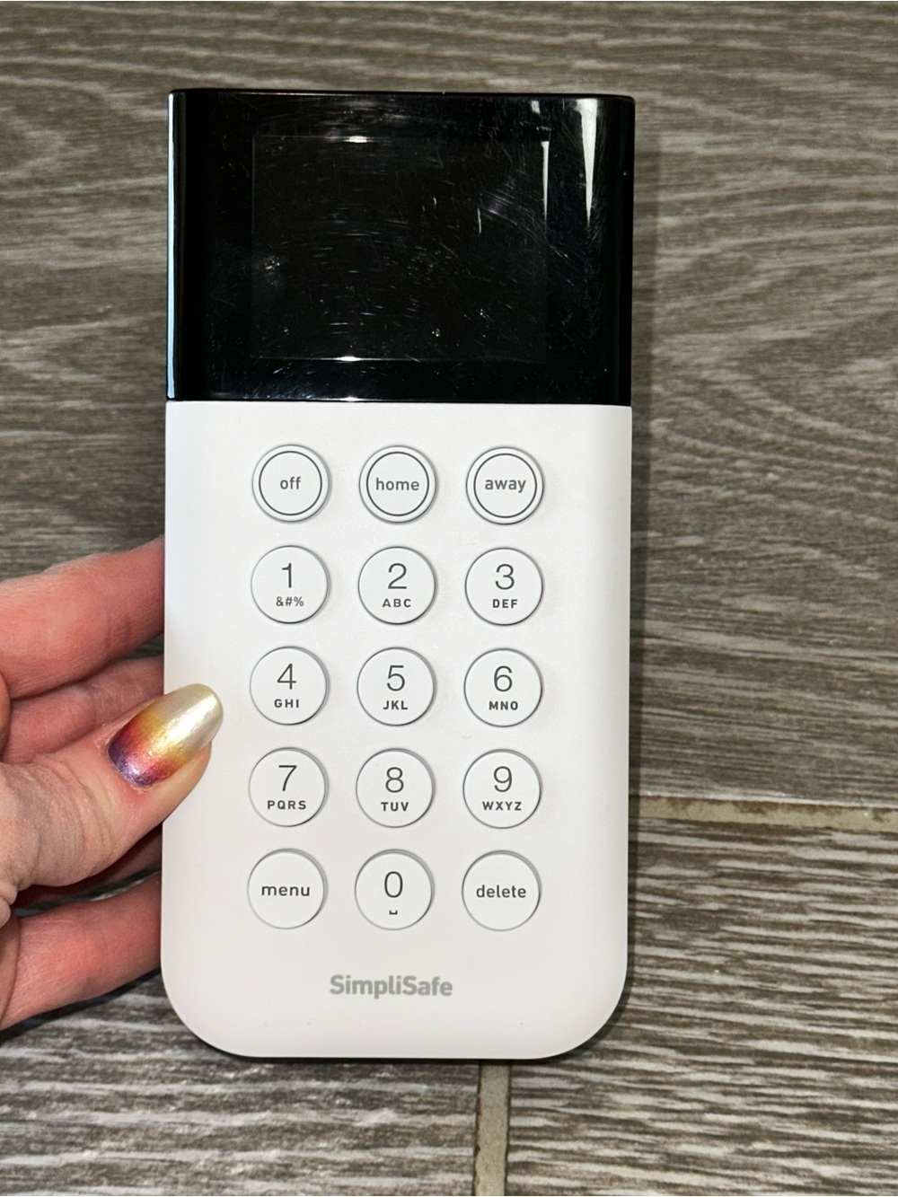 SimpliSafe Keypad Model SSKP3 Wireless Home Security System Tested Works
